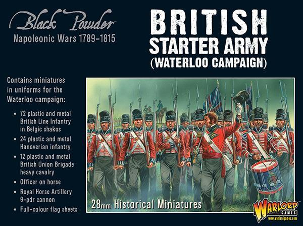 Black Powder : British Starter Army  │ 28mm Napoleonic 