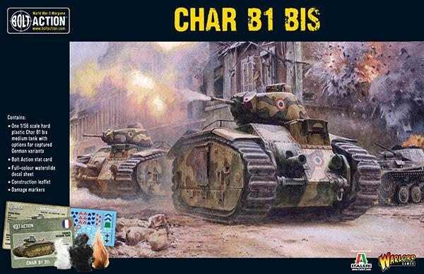 Bolt Action : Char B1 Bis │ Early - Mid - Late