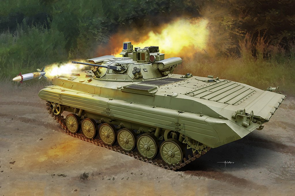 Trumpeter: BMP-M Berezhok turret Russie