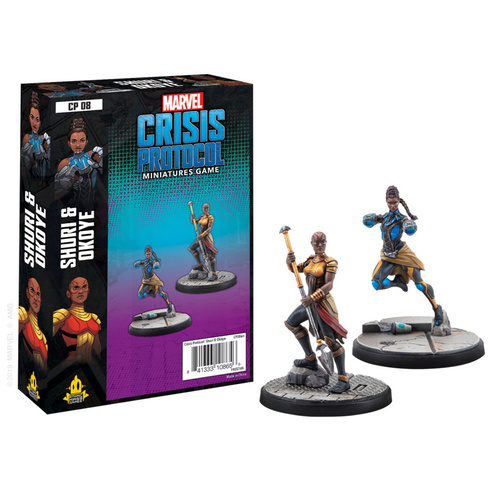 Marvel Crisis Protocol : Shuri and Okoye