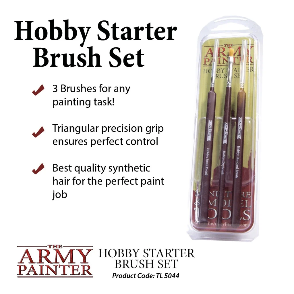 The Army Painter : Hobby Starter Brush Set