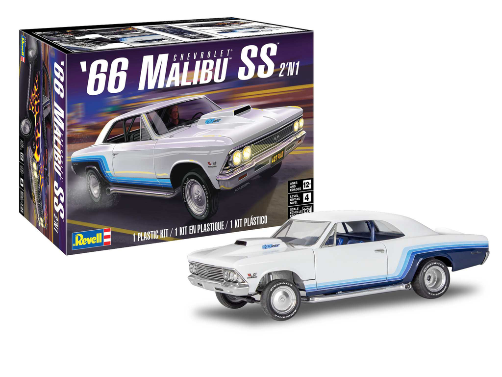 Revell : '66 Chevy Malibu SS │ 2N1