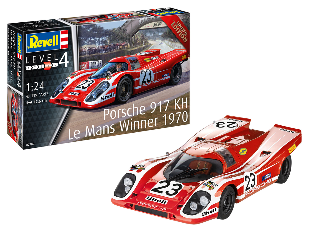 Revell : Porsche 917 KH - Winner Le Mans 1970