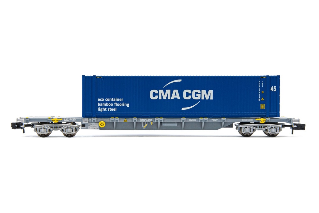 Arnold :Wagon porte conteneurs 45' CMA CGM