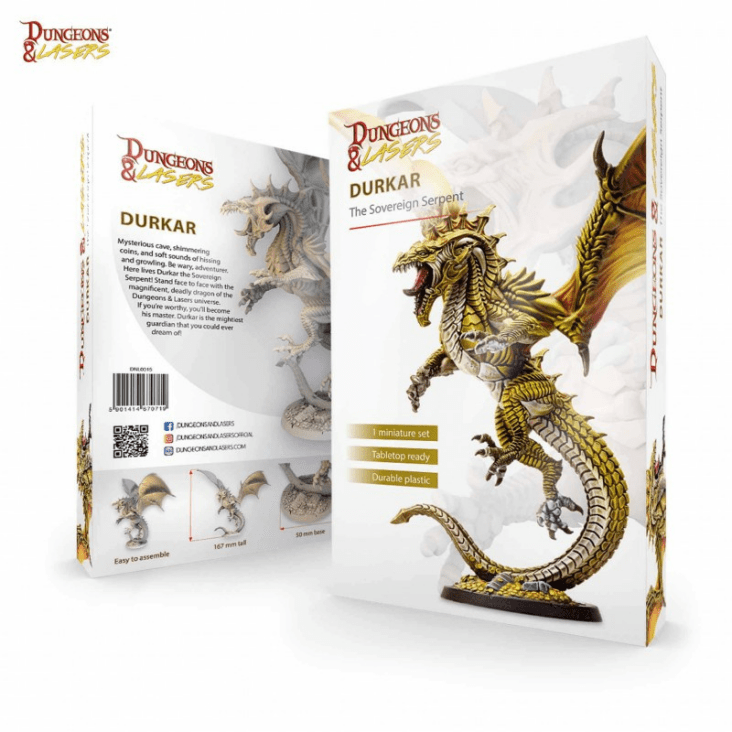 Dungeon & Lasers : Durkar - The Sovereign Serpent │ Dungeons & Dragons 5E Compatible