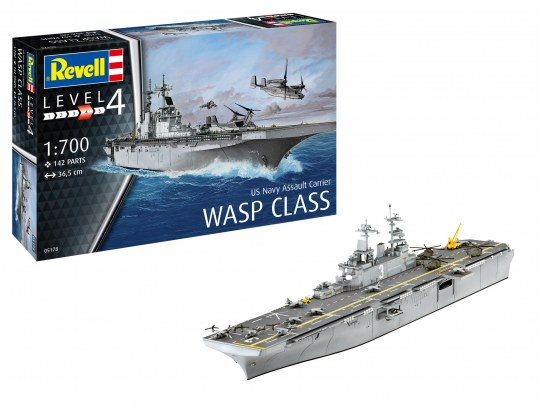 Revell : Wasp Class - Us Navy Assault Carrier 