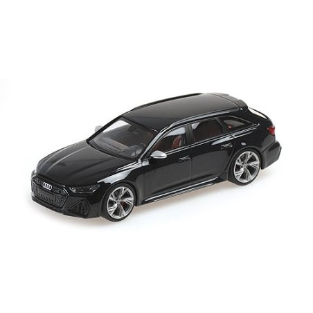 Minichamps :Audi RS6 Avant 2019 black metallic