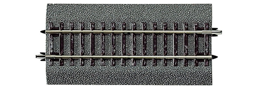 Roco : Rail Droit 115mm avec Ballast