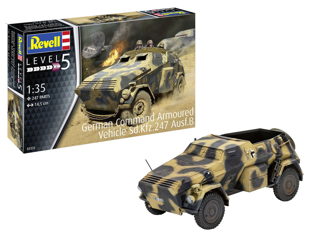 Revell : German Command Armoured vehicle Sd.Kfz.247 Ausf.B