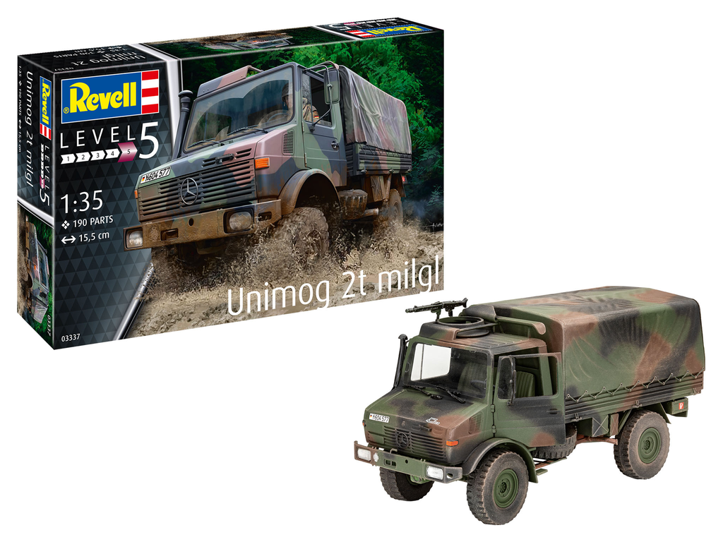 Revell : Unimog 2T milgl