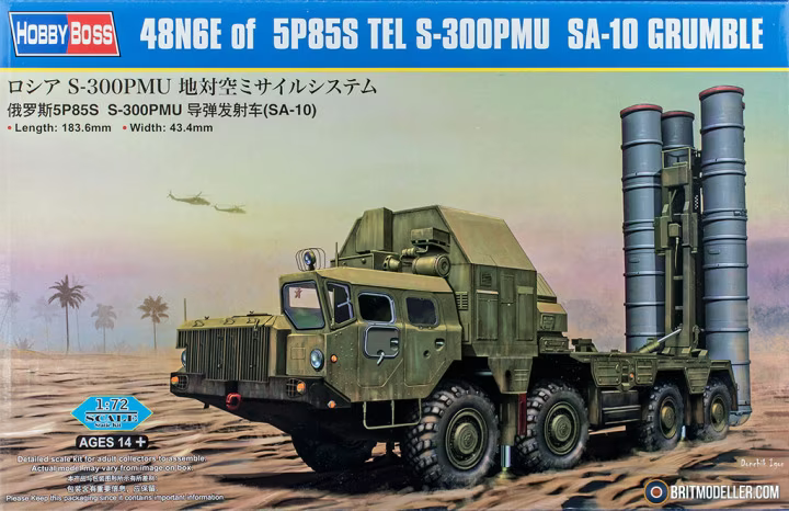 HobbyBoss : 48N6E of 5P85S TEL S-300PMU SA-10 GRUMBLE