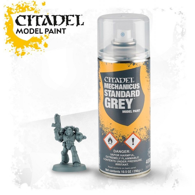 Citadel : Spray Mechanicus Standard Grey (400ml)