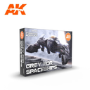 Ak : Grey for Spaceships (6pcs) │ 3rd Generation Acrylics