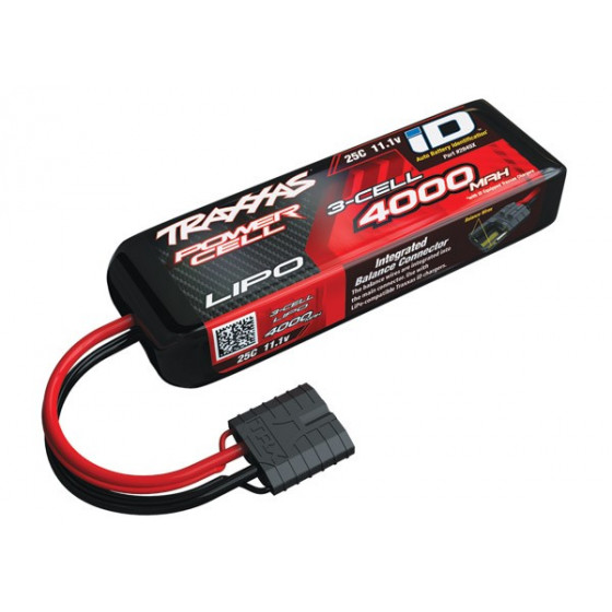 Traxxas Lipo 11.1V (3S) - 4000Mah 25C (TRX-Plug)