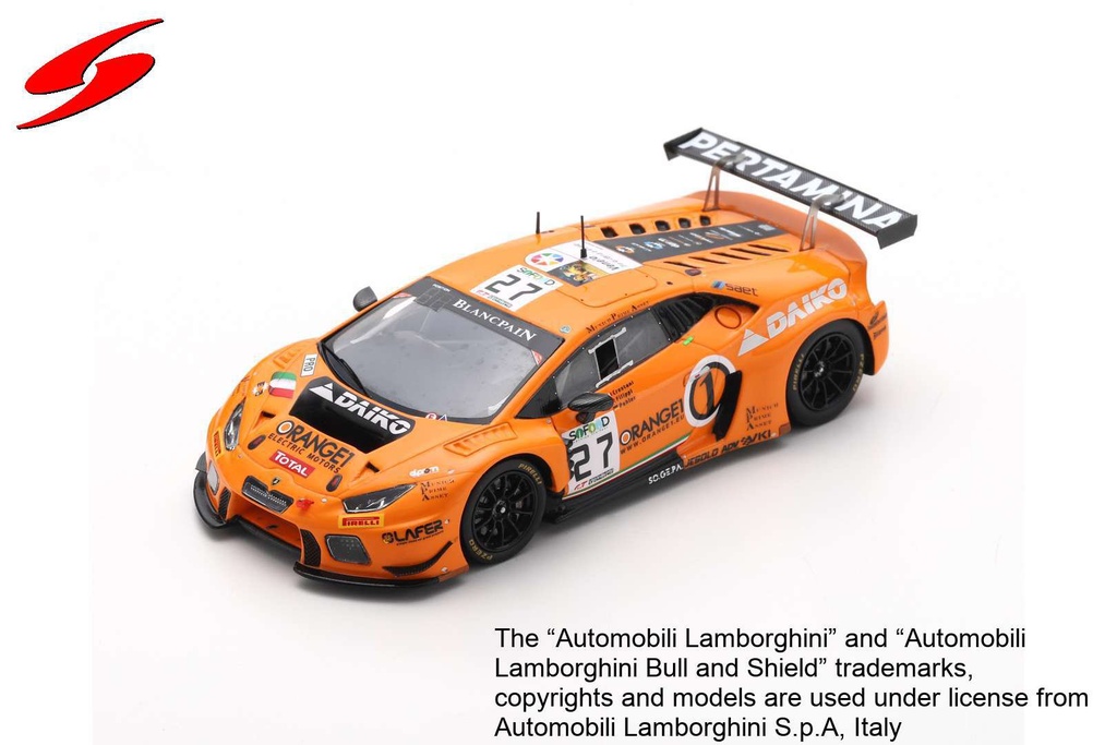 Lamborghini Huracan GT3 Orange 