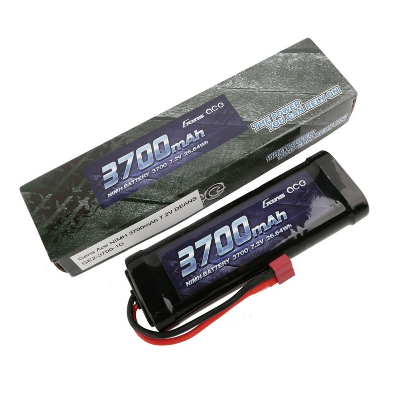 Gens Ace Pack NiMh 7.2V-3700Mah (Dean-Plug)