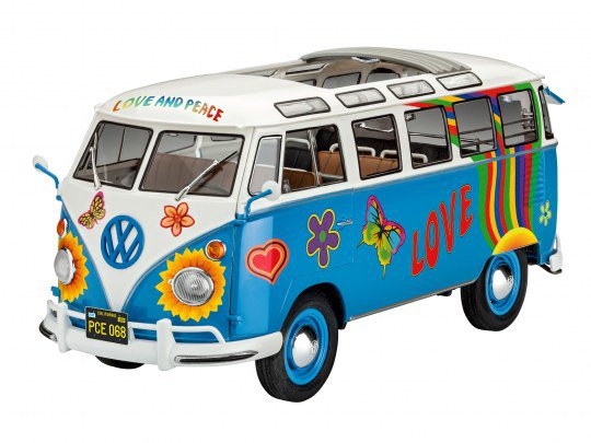 Revell : Volkswagen T1 Samba Bus Flower Power