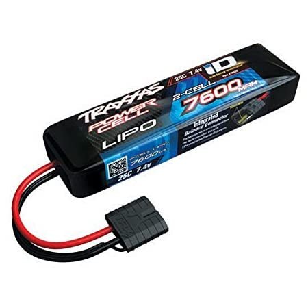 Traxxas ID Lipo 7.4V (2S) - 7600Mah 25C (Traxxas ID-Plug)