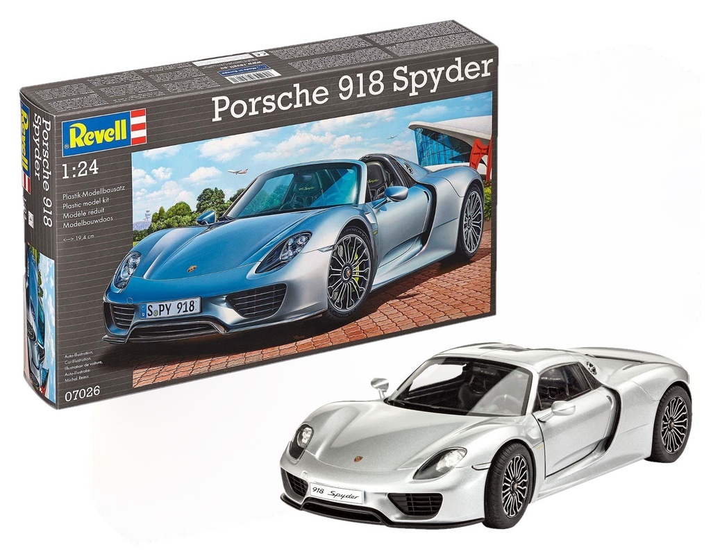 Revell : Porsche 918 Spyder │ Avec Kit de Démarrage 