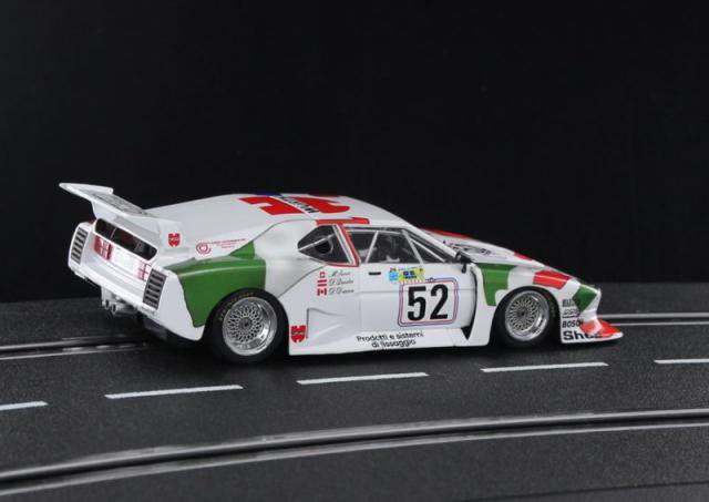 Sideways : BMW M1 TURBO GR.5 WURTH n°52 Le Mans 1981