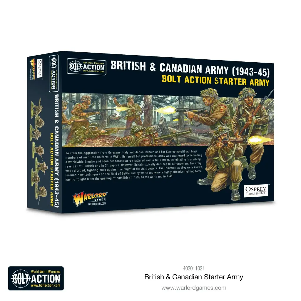 Boltaction : British & Canadian Army (1943-45) Starter Army 