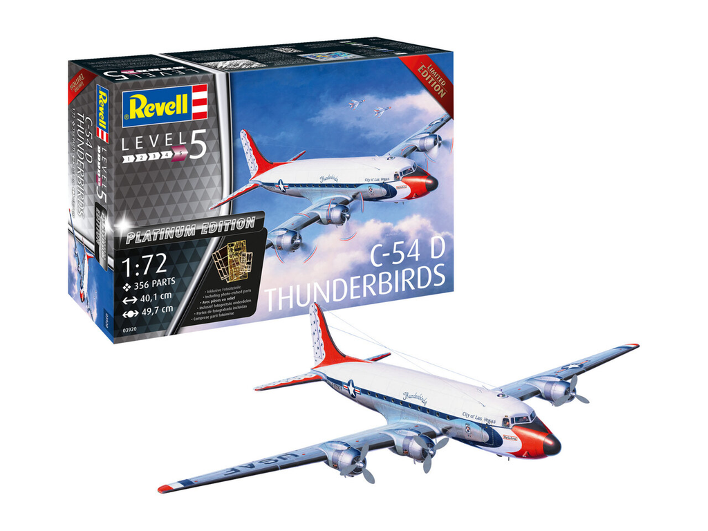 Revell : C-54D Thunderbirds  "Platinium Edition"