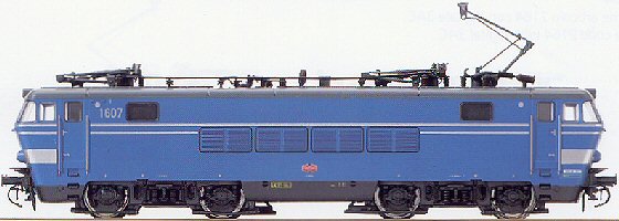 Vitrains : Locomotive électrique 1607