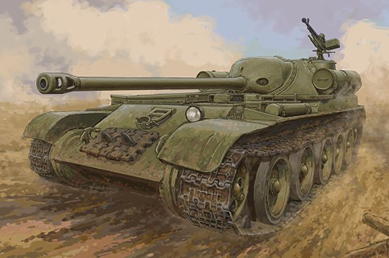 Trumpeter : Su-102 tank destroyer Soviet 1945