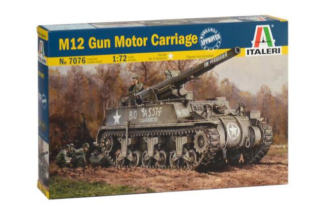 Italeri : M12 Motor Gun Carriage