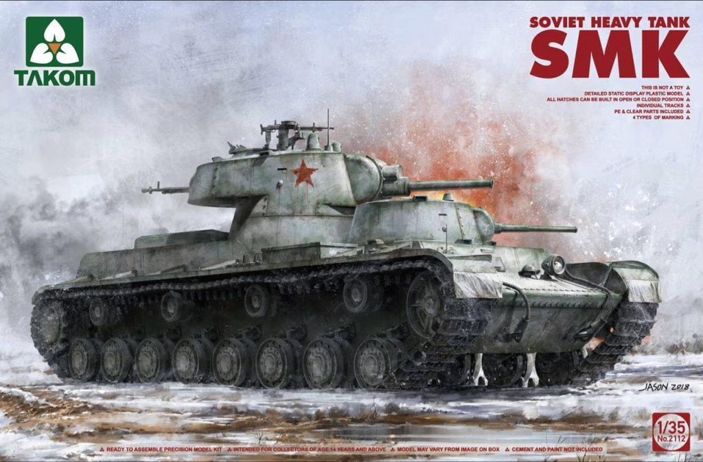 Takom : SMK Soviet Heavy Tank