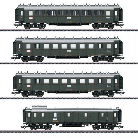 Marklin : Set de 4 voitures de grande ligne