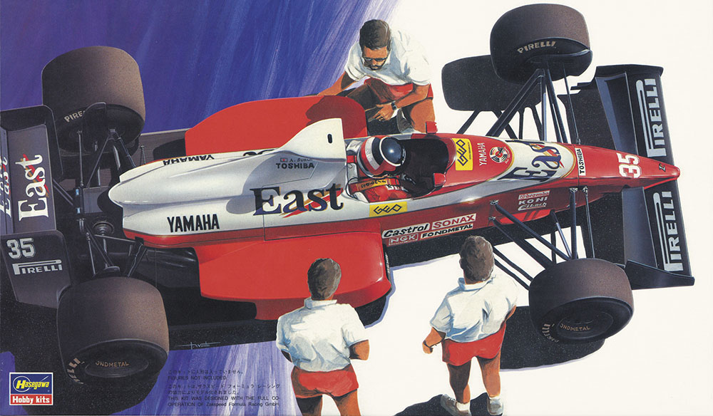 Hasegawa : Zakspeed Yamaha ZK891 │ Limited Edition