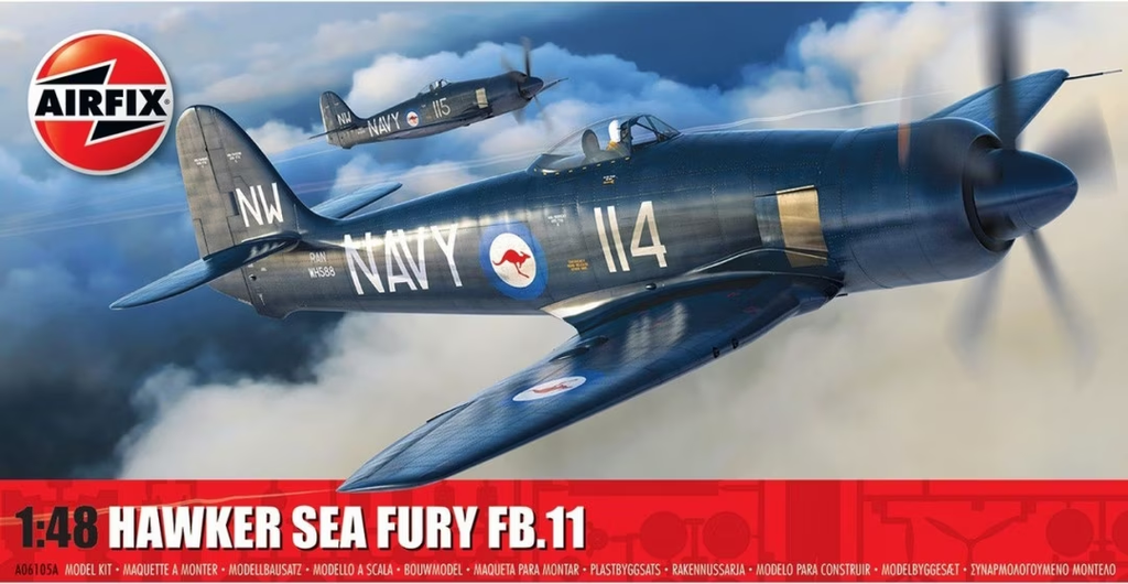 Airfix : Hawker Sea Fury FB.11