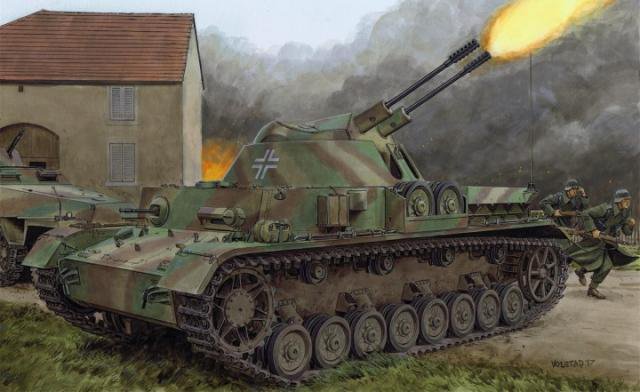 Dragon : Flakpanzer IV (3cm) 'Kugelblitz'