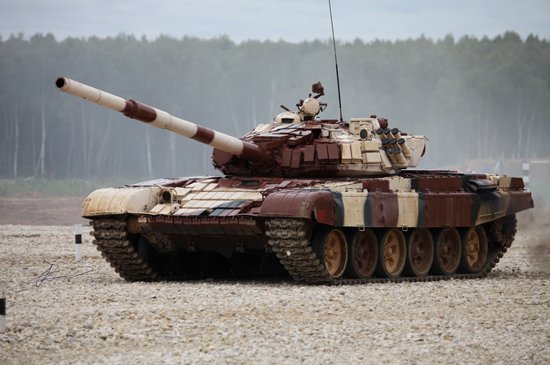 Trumpeter : T-72b1 mbt avec kontakt-1 reactive armor