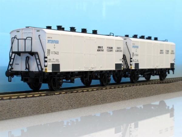 Lsmodels :2 wagons icefs interfrigo