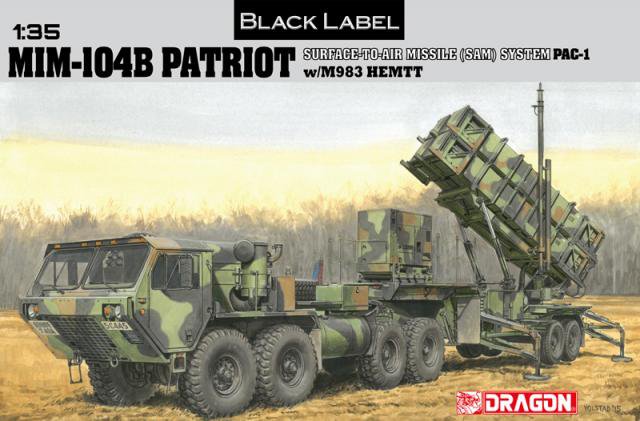 Dragon : MIM-104B Patriot Surface-To-Air Missile (SAM) System (PAC-1) w/M983 HEMTT │ Black Label