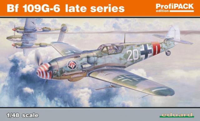 Eduard : Messerschmitt BF-109G-6 Late Series │ ProfiPack Edition