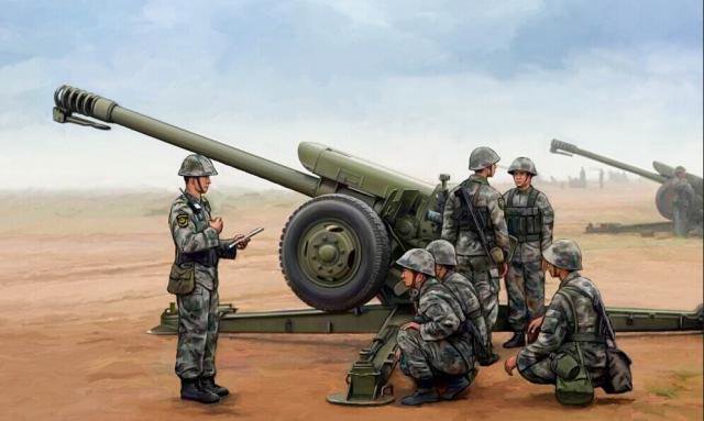 Trumpeter : Canon PLA PL96 122mm Howitzer