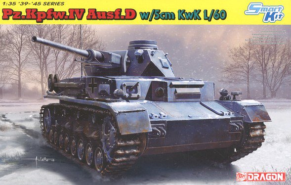 Dragon : Pz.Kpfw. IV Ausf. D │ w/5cm KwK L/60