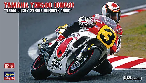 Hasegawa : Yamaha YZR500 (0WA8) `Team Lucky Strike Roberts 1989 