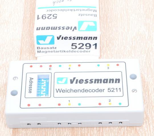 Viessmann : kit pour décodeur pour 4 aiguillages 