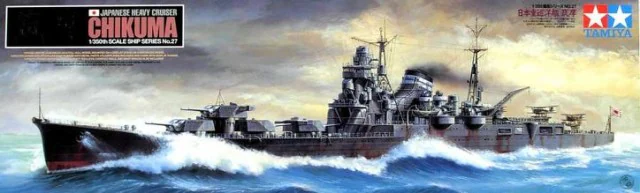 Tamiya : Japanese Heavy Cruiser Chikuma 