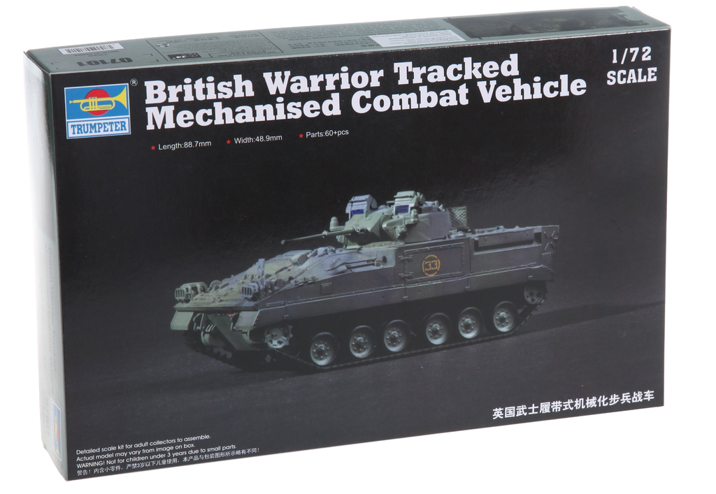 Trumpeter : BRITISH WARRIOR TRACKED