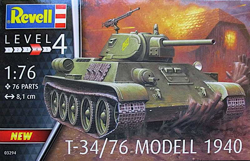 Revell : T-34/76 Modell 1940