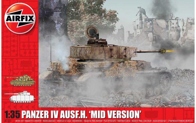 Airfix : Panzer IV Ausf.H │ Mid Version