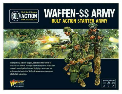 Bolt Action : Waffen-SS Starter Army │ Mid-Late