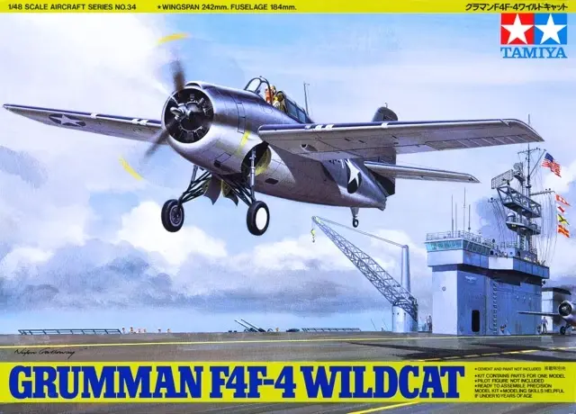 Tamiya : Grumman F4F-4 Wildcat 