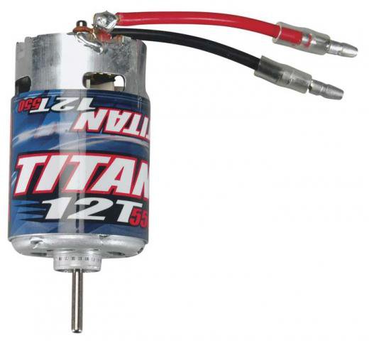 Traxxas : Moteur Brushed - Titan 12T 550