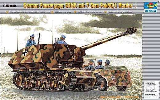 Trumpeter : German H39 avec 7.5cm PAK40